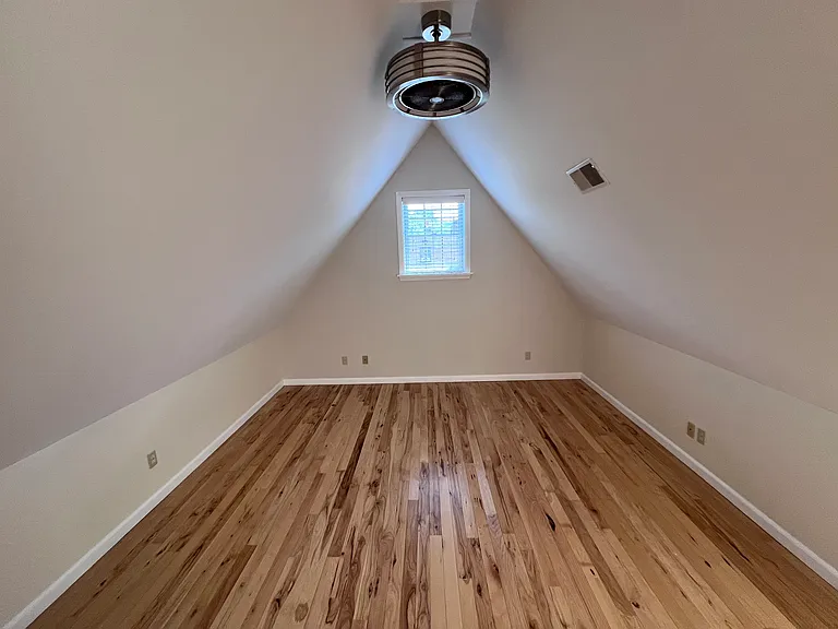 Second floor bedroom with attached full bathroom