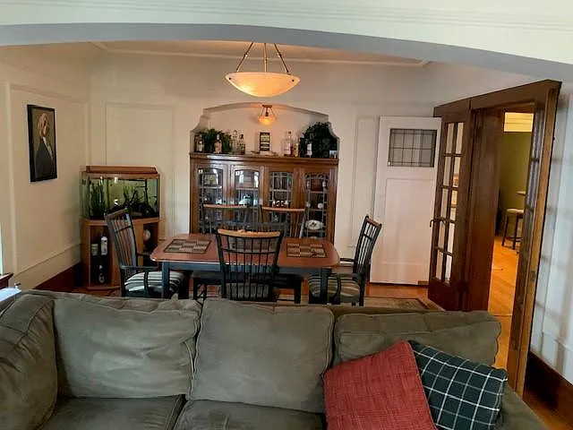 View to Dining room from Living Room