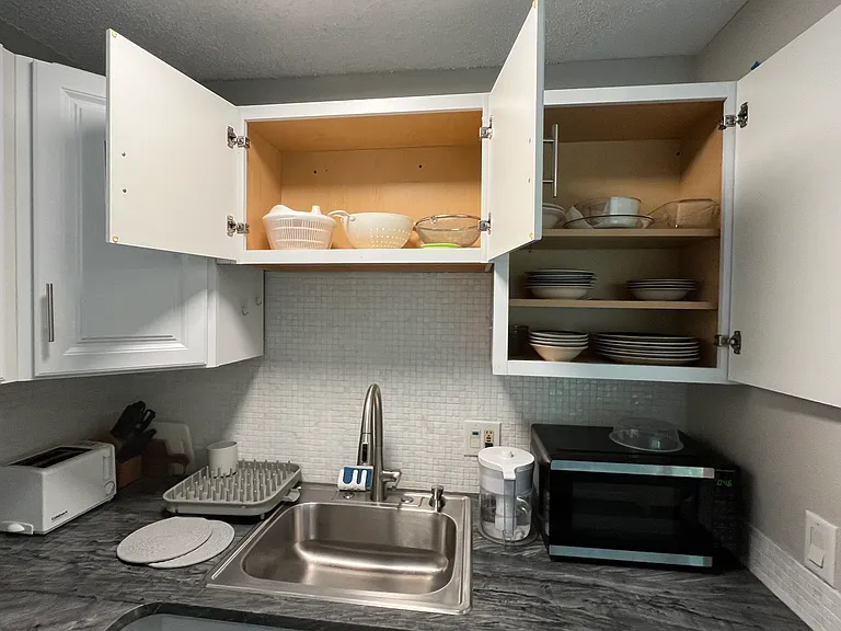well equipped kitchen