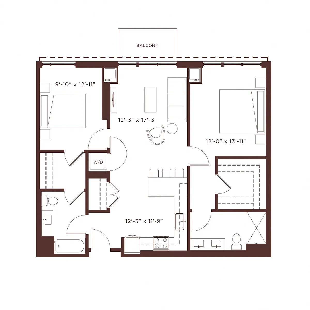 Floor plan B2b