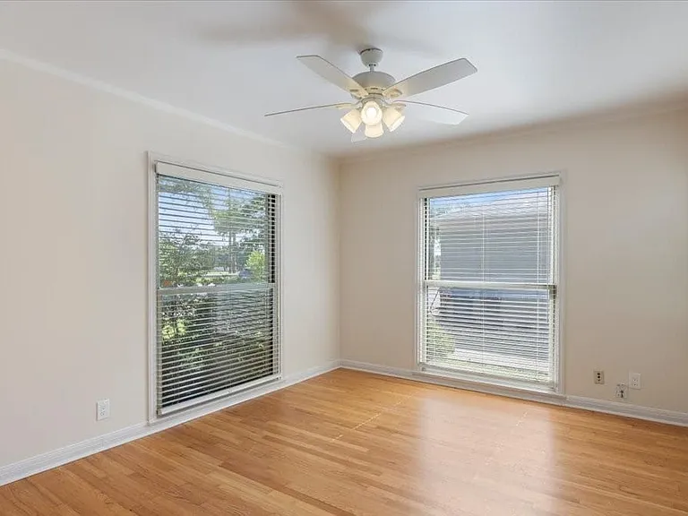 Bedroom with large window, full of light!