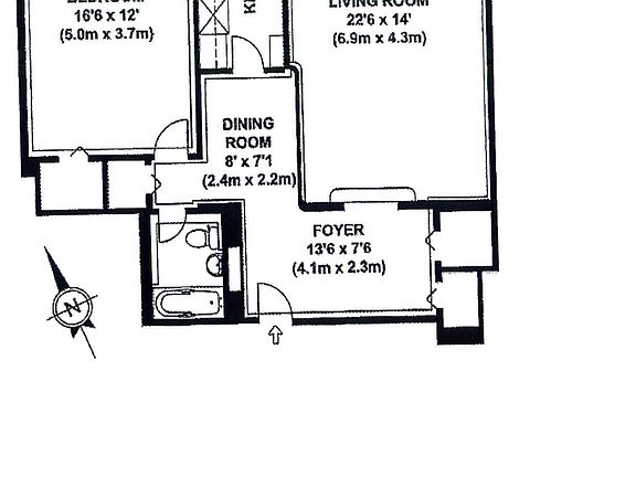 2nd image of 333 W 57th St APT 3E
