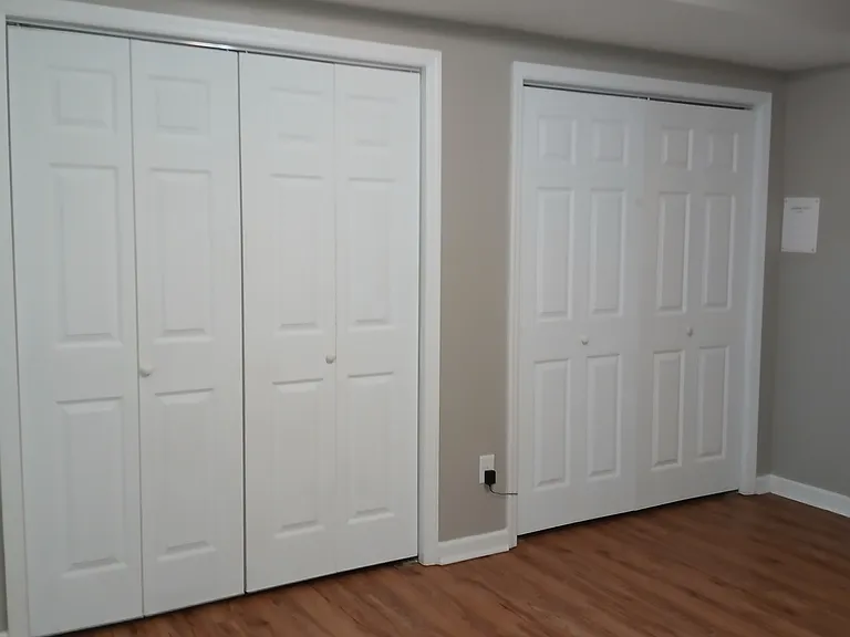 Utility closet in the 3rd bedroom