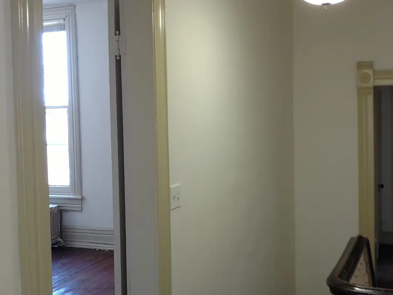 upstairs halway looking into middle bedroom