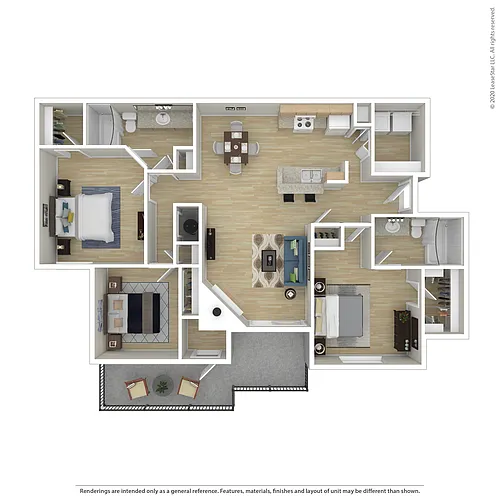 Floor plan C1
