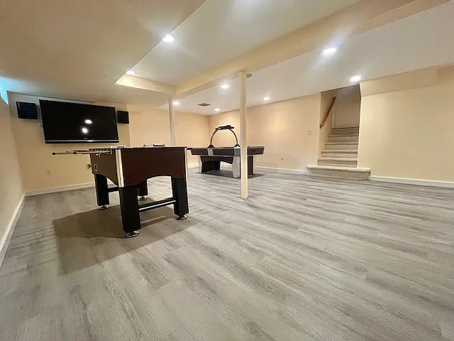 Fully Finished Basement