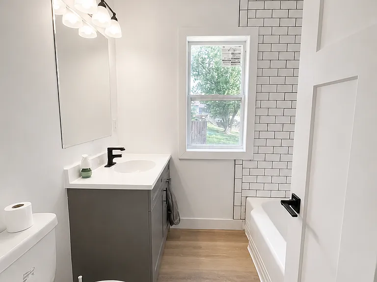 Main floor bathroom