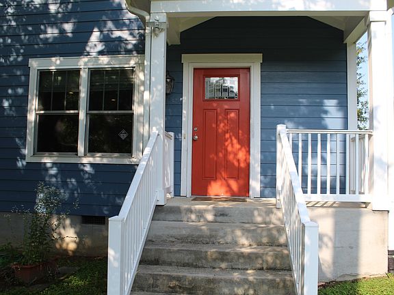 Front of home & porch