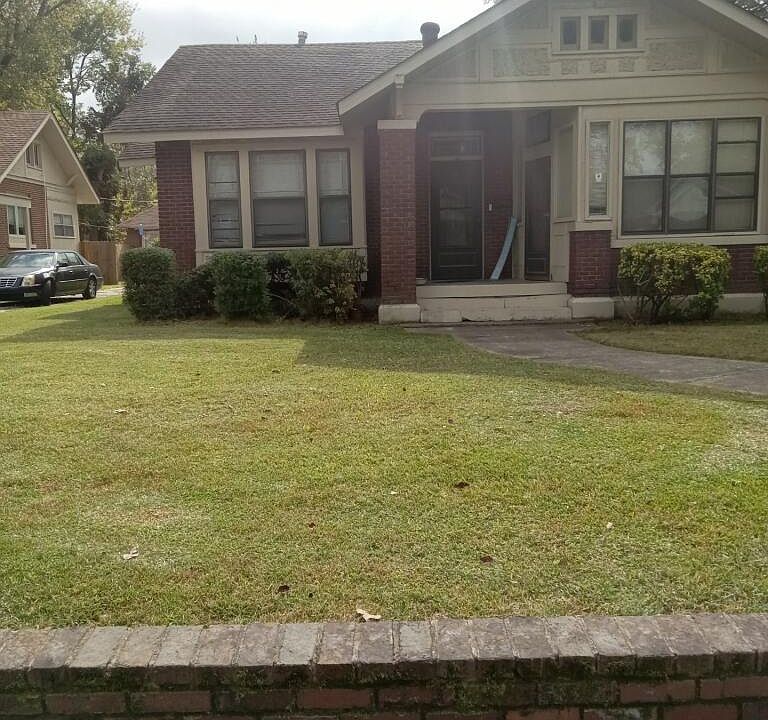The front entrance to the property.