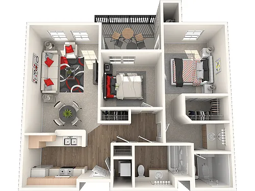 Floor plan Santa Barbara
