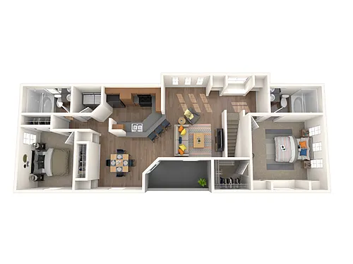 Floor plan Parilis
