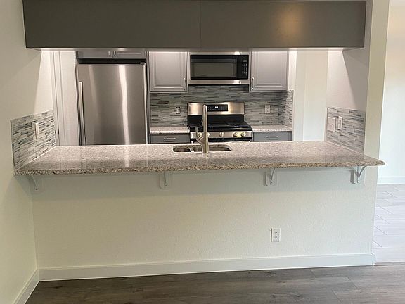 kitchen view from living room