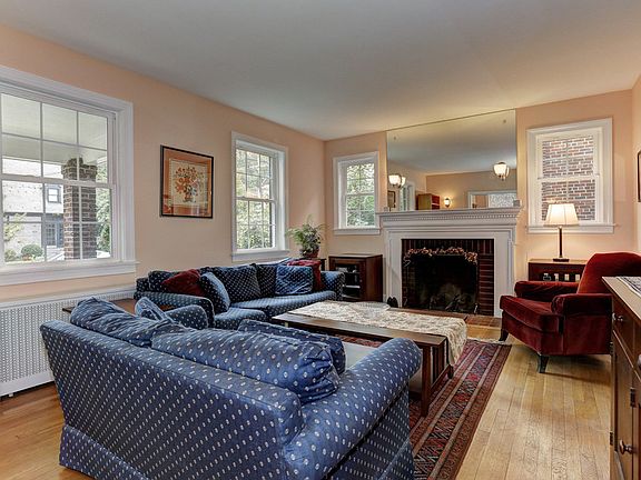 Living Room with Fireplace