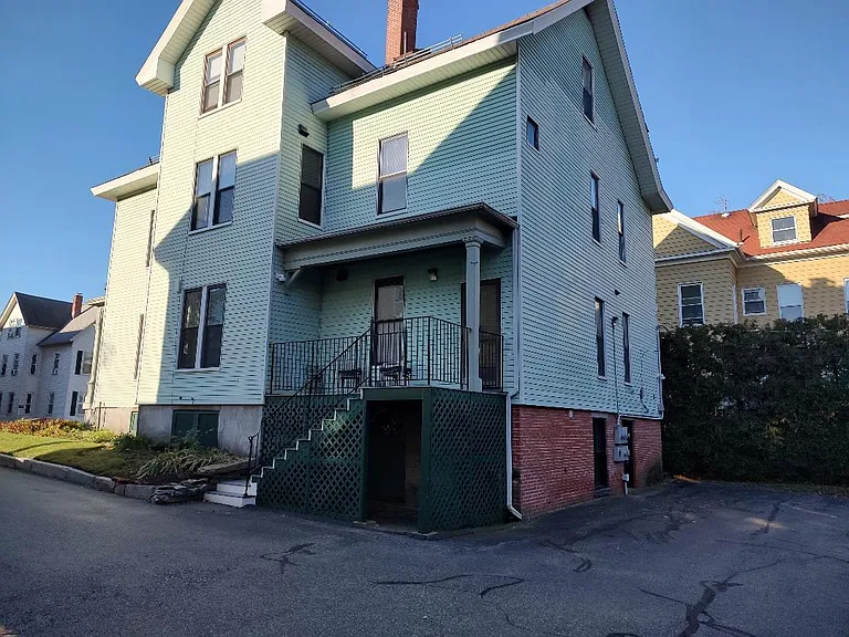 Rear entrance Elm Street