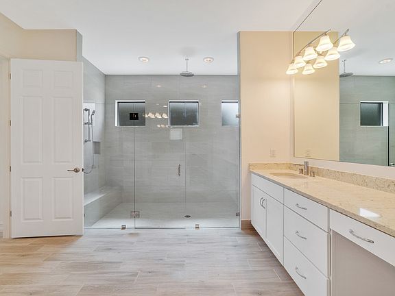 Owner s bath with large shower