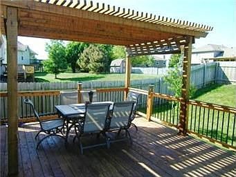 Partially Covered Deck
