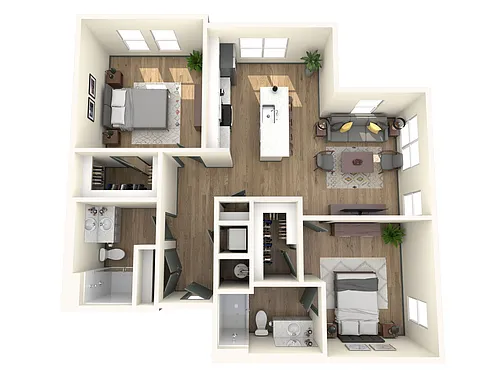 Floor plan Sunrise