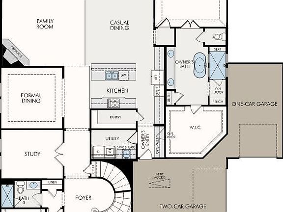 Roosevelt 1st Floor w Options