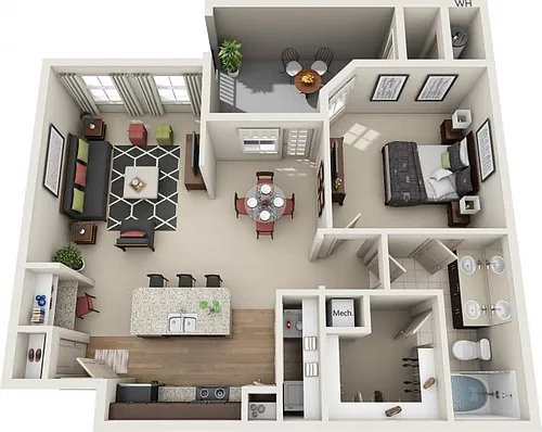 Floor plan A4
