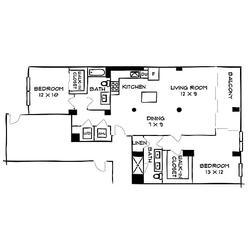 Floor plan The Park 2N