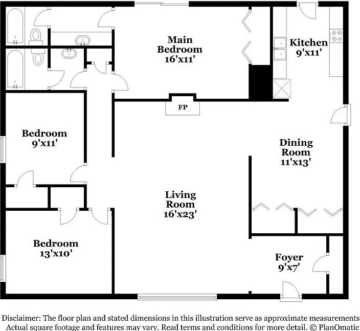 3 bed, 2.0 bath, 1501 sqft, $1,720 — Photo 2
