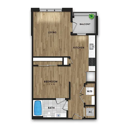 Floor plan E1