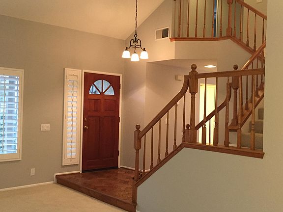 Beautiful wood entry