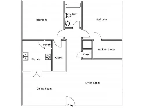 Floor plan 3X1 C