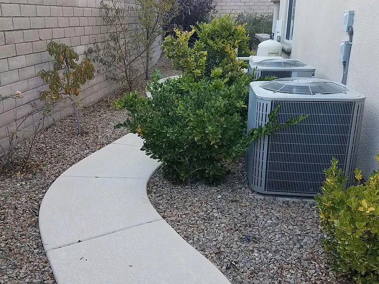 Landscaped Walkway