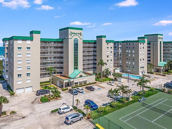 Condominium back entrance