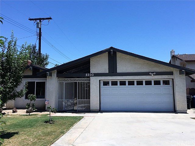 Front view of cozy home