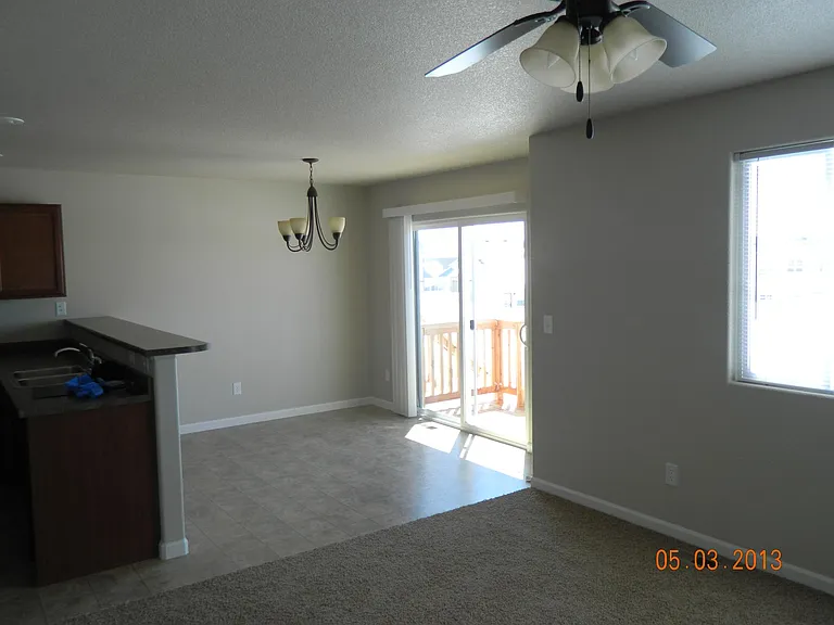 Dining room and deck