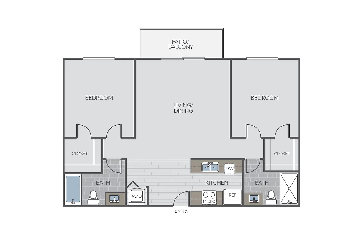 Floor plan Plan 2C
