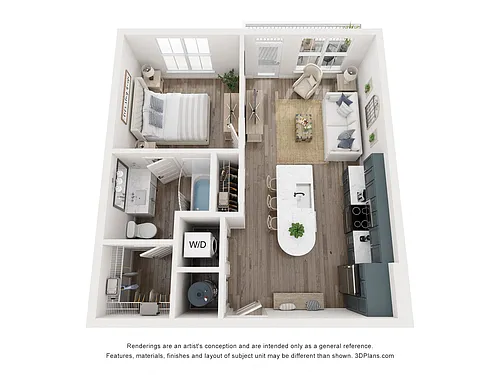 Floor plan A1C