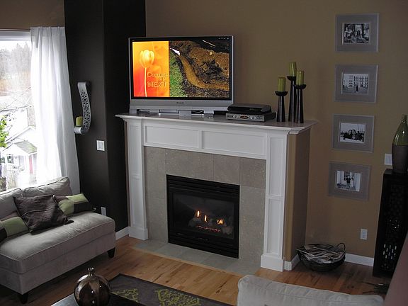 living room/fireplace