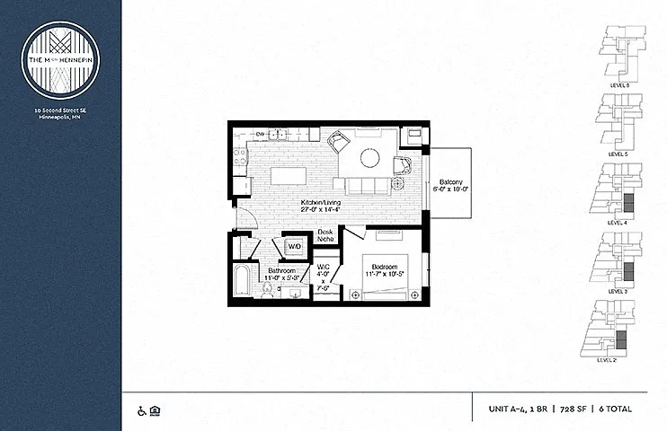 Floor plan Nicollet | ACC