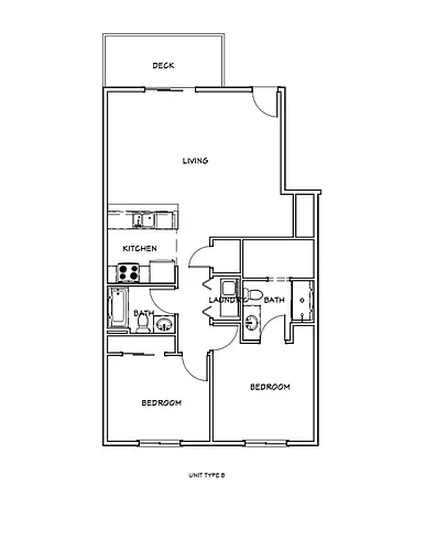 Floor plan Mainstream Suite