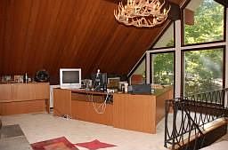 Office with Fireplace