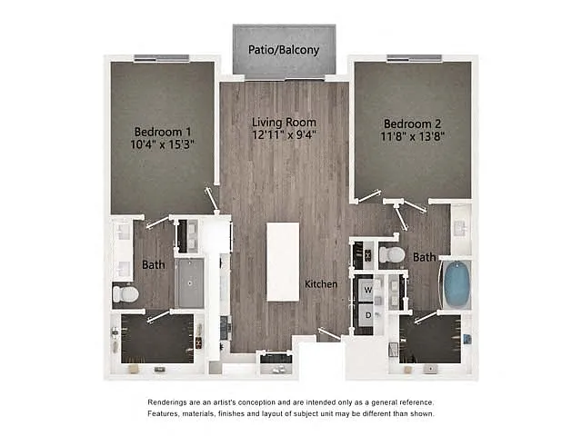 Floor plan 2A.AN