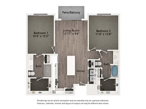 Floor plan 2A.AN