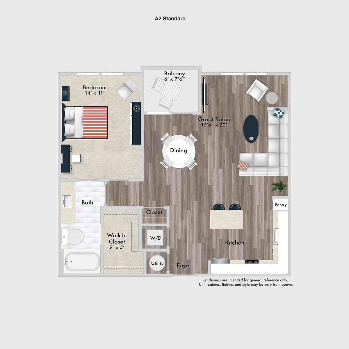 Floor plan A2