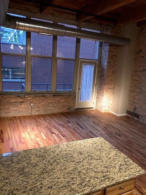 living room (view from kitchen)