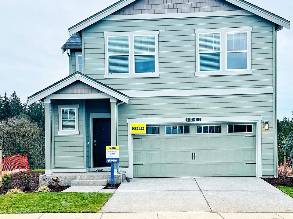 Front view - Has a porch