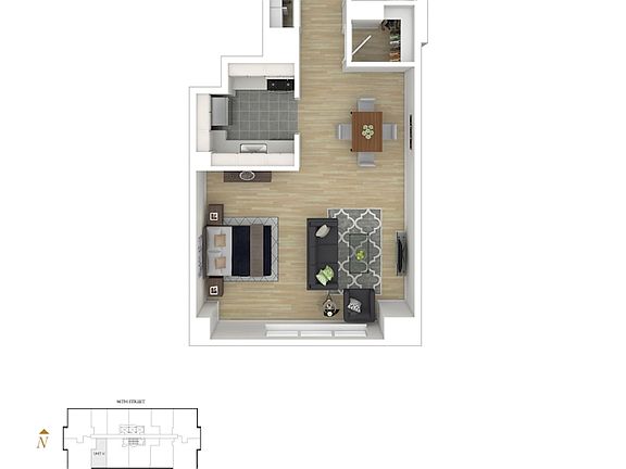 3rd image of 225 E 95th St #A29h