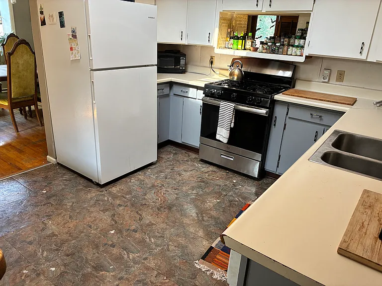 upstairs kitchen