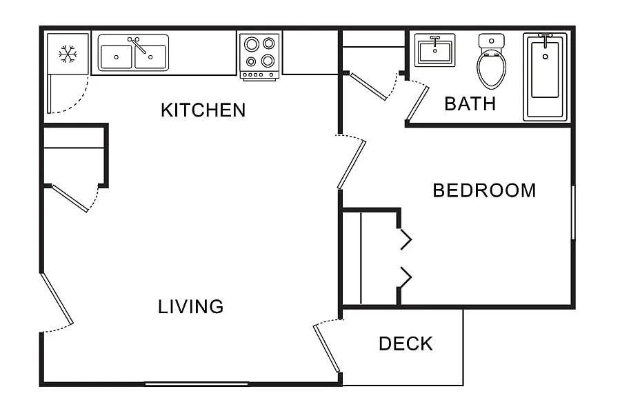 Floor plan JR STUDIO SM