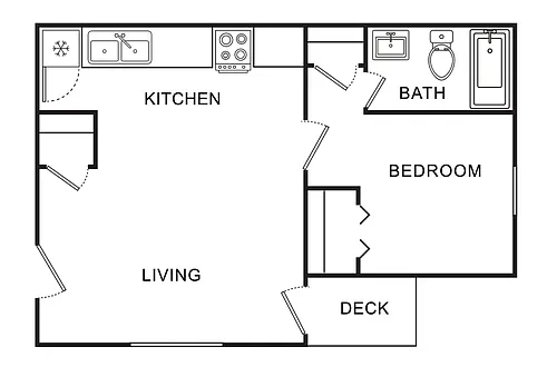 Floor plan JR STUDIO SM