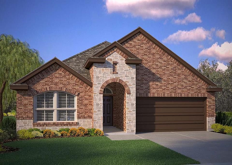 D.R. Horton's Blanco Floorplan Elevation G. Photos shown here may not depict the specified home & features included are for illustration purposes only