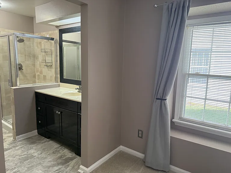 Bedroom to master bath