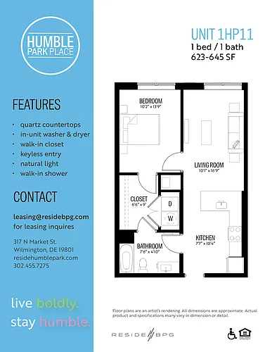 Floor plan 1HP11